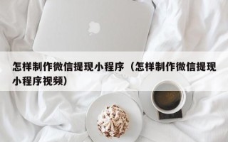 广水怎样制作微信提现小程序（怎样制作微信提现小程序视频）